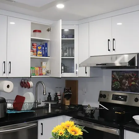 Garden 2 Bedroom Apt - Free Parking Wifi Laundry Workstation Brampton Exterior photo